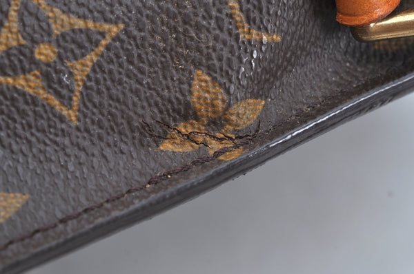 Authentic Louis Vuitton Monogram Saint Cloud GM M51242 Shoulder Cross Bag 7839F