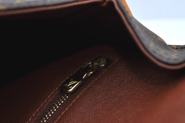 Authentic Louis Vuitton Monogram Saint Cloud GM M51242 Shoulder Cross Bag 7839F