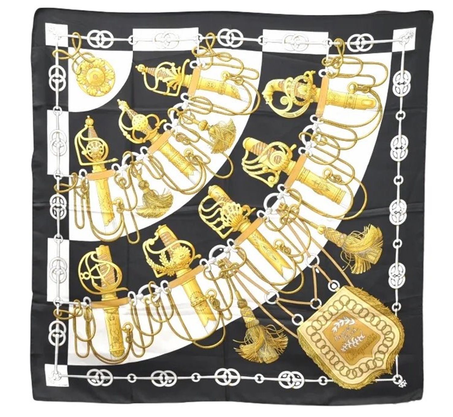 Authentic HERMES Carre 90 Scarf 