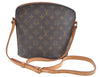 Authentic Louis Vuitton Monogram Drouot Shoulder Cross Body Bag M51290 LV 7841I