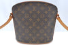 Authentic Louis Vuitton Monogram Drouot Shoulder Cross Body Bag M51290 LV 7841I