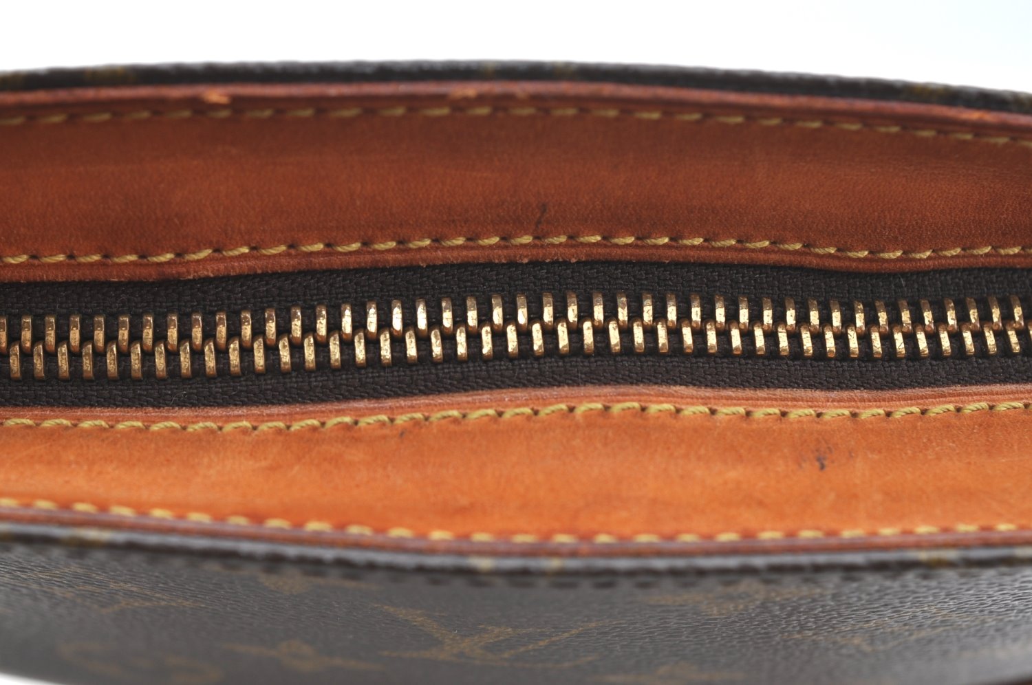 Authentic Louis Vuitton Monogram Drouot Shoulder Cross Body Bag M51290 LV 7841I