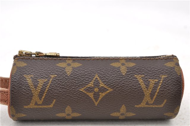 Authentic LOUIS VUITTON Monogram Etui 3 Golf Ball Case M58249 LV 7842C