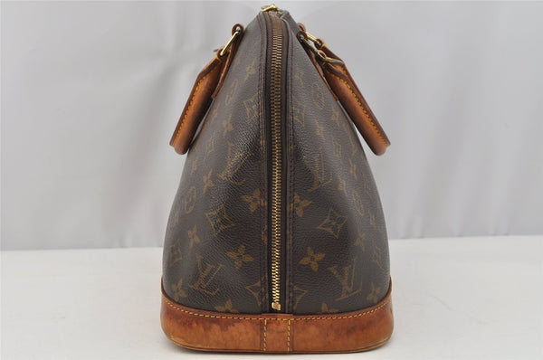 Authentic Louis Vuitton Monogram Alma Hand Bag Purse M51130 LV 7842I