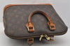 Authentic Louis Vuitton Monogram Alma Hand Bag Purse M51130 LV 7842I