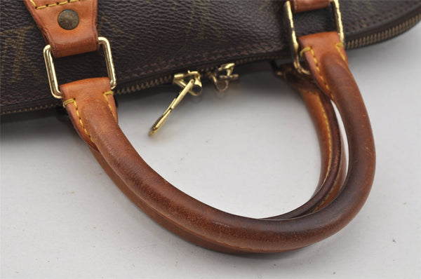 Authentic Louis Vuitton Monogram Alma Hand Bag Purse M51130 LV 7842I
