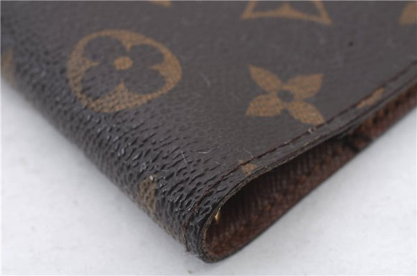 Authentic LOUIS VUITTON Monogram Agenda PM Day Planner Cover R20005 LV 7843C