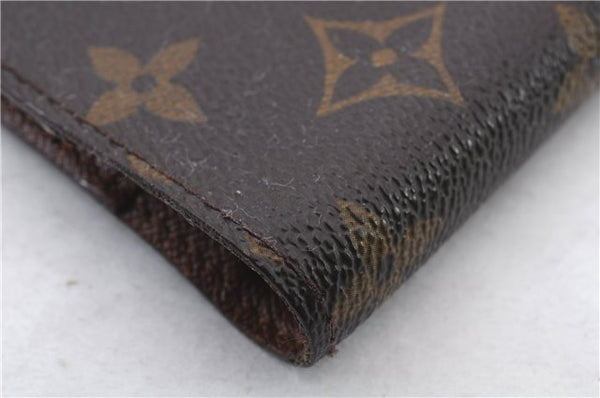 Authentic LOUIS VUITTON Monogram Agenda PM Day Planner Cover R20005 LV 7843C