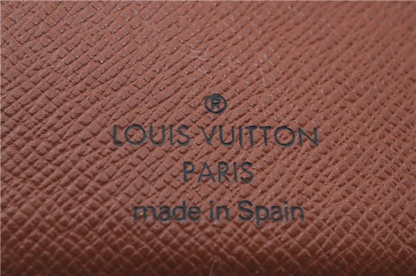 Authentic LOUIS VUITTON Monogram Agenda PM Day Planner Cover R20005 LV 7843C