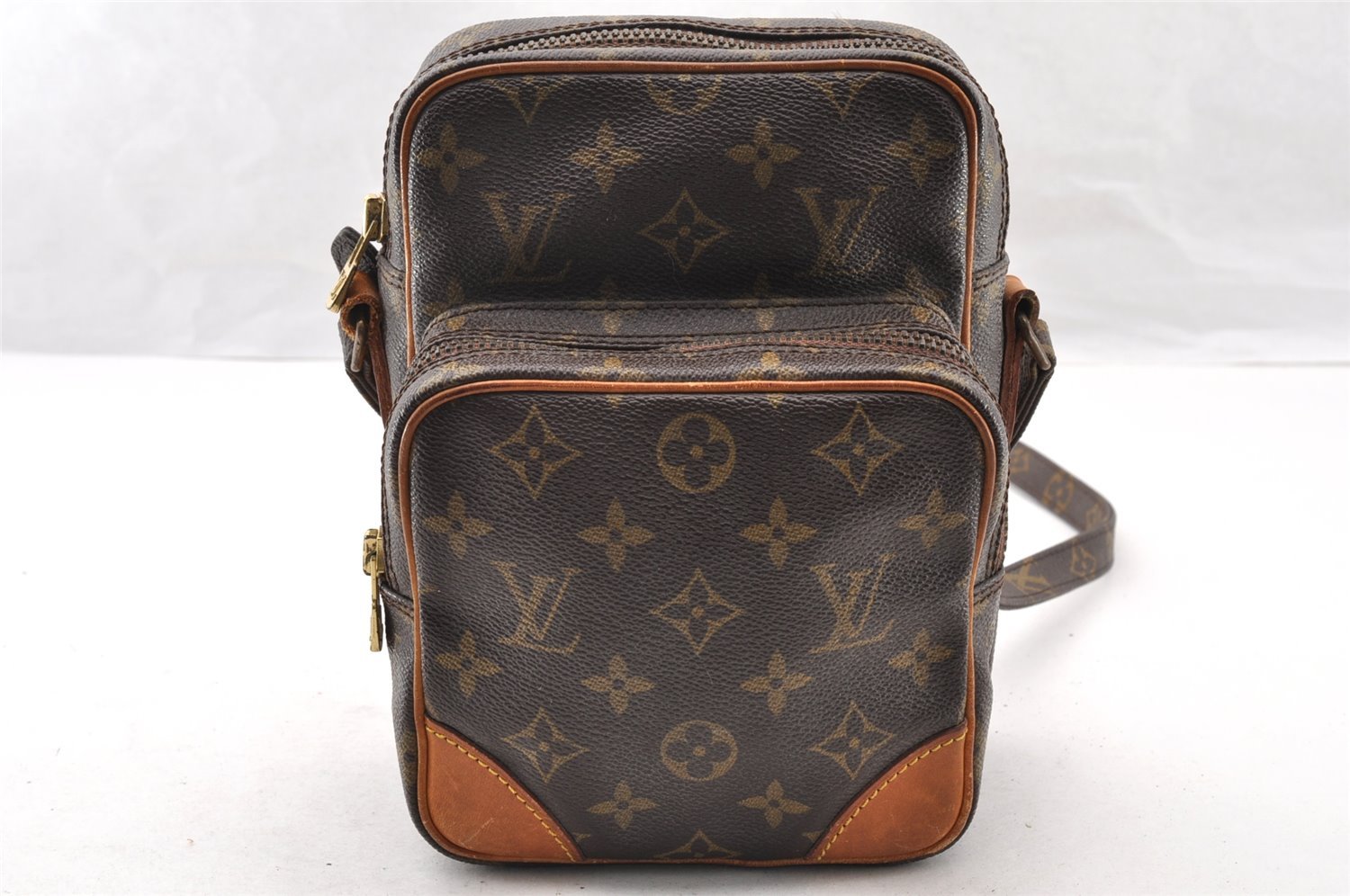 Authentic Louis Vuitton Monogram Amazone Shoulder Cross Body Bag M45236 LV 7843I