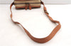 Authentic BURBERRY Vintage Canvas Leather Shoulder Cross Body Bag Beige 7844F