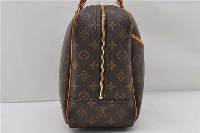 Authentic LOUIS VUITTON Monogram Deauville Hand Bag Purse M47270 LV 7845C