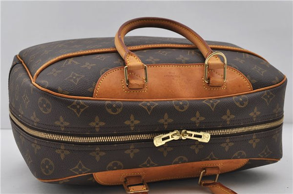 Authentic LOUIS VUITTON Monogram Deauville Hand Bag Purse M47270 LV 7845C