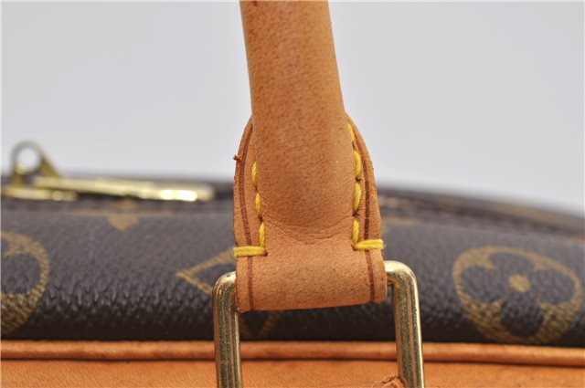 Authentic LOUIS VUITTON Monogram Deauville Hand Bag Purse M47270 LV 7845C