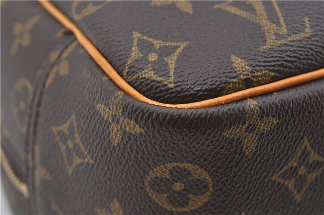 Authentic LOUIS VUITTON Monogram Deauville Hand Bag Purse M47270 LV 7845C