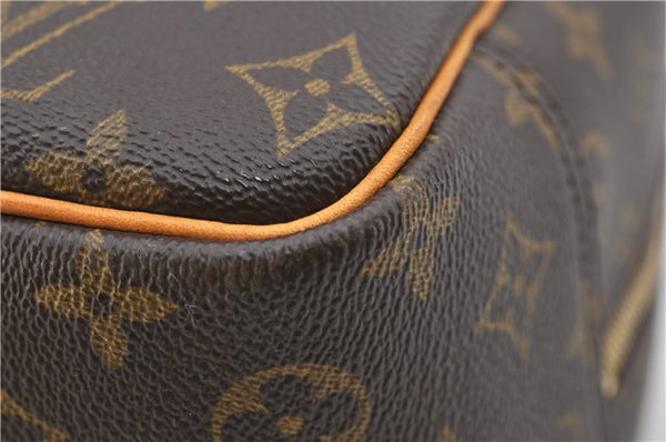 Authentic LOUIS VUITTON Monogram Deauville Hand Bag Purse M47270 LV 7845C