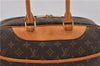 Authentic LOUIS VUITTON Monogram Deauville Hand Bag Purse M47270 LV 7845C