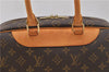 Authentic LOUIS VUITTON Monogram Deauville Hand Bag Purse M47270 LV 7845C