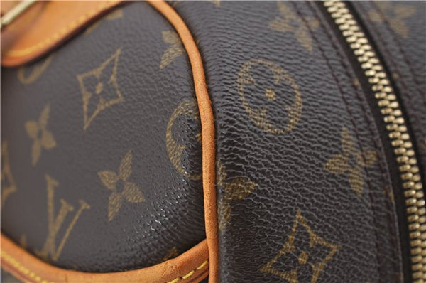 Authentic LOUIS VUITTON Monogram Deauville Hand Bag Purse M47270 LV 7845C