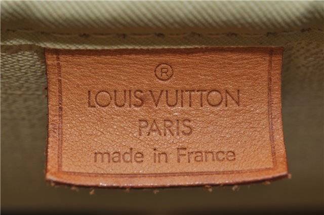 Authentic LOUIS VUITTON Monogram Deauville Hand Bag Purse M47270 LV 7845C