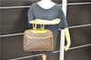 Authentic LOUIS VUITTON Monogram Deauville Hand Bag Purse M47270 LV 7845C