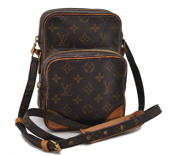 Authentic LOUIS VUITTON Monogram Amazone Shoulder Cross Body Bag M45236 LV 7848C