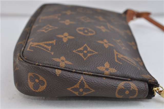 Authentic LOUIS VUITTON Monogram Pochette Accessoires Pouch M51980 LV 7850C