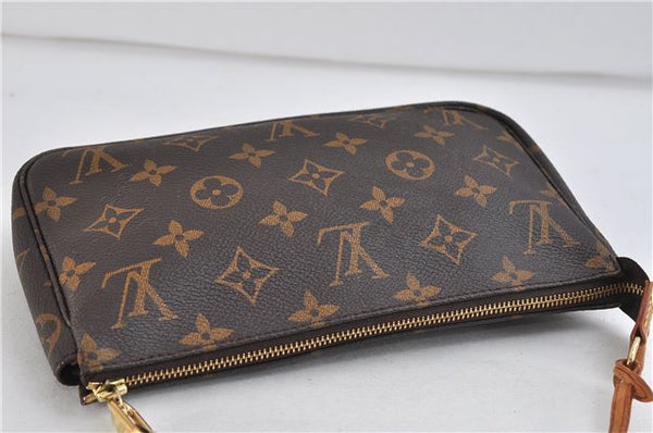 Authentic LOUIS VUITTON Monogram Pochette Accessoires Pouch M51980 LV 7850C