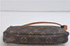 Authentic LOUIS VUITTON Monogram Pochette Accessoires Pouch M51980 LV 7850C