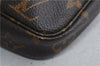 Authentic LOUIS VUITTON Monogram Pochette Accessoires Pouch M51980 LV 7850C