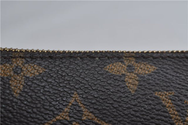 Authentic LOUIS VUITTON Monogram Pochette Accessoires Pouch M51980 LV 7850C