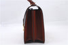 Authentic LOUIS VUITTON Epi Concorde Hand Bag Purse Brown M52133 LV 7851C