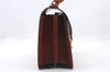 Authentic LOUIS VUITTON Epi Concorde Hand Bag Purse Brown M52133 LV 7851C