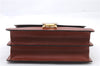 Authentic LOUIS VUITTON Epi Concorde Hand Bag Purse Brown M52133 LV 7851C