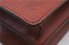 Authentic LOUIS VUITTON Epi Concorde Hand Bag Purse Brown M52133 LV 7851C