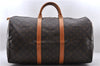 Authentic LOUIS VUITTON Monogram Keepall 50 Boston Bag M41426 LV 7853C