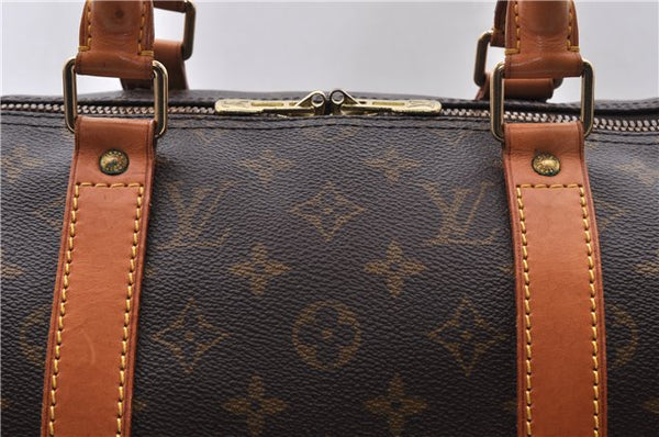 Authentic LOUIS VUITTON Monogram Keepall 50 Boston Bag M41426 LV 7853C