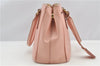 Authentic PRADA Saffiano Lux Leather 2Way Shoulder Hand Bag BN2316 Pink 7853F