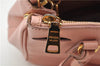 Authentic PRADA Saffiano Lux Leather 2Way Shoulder Hand Bag BN2316 Pink 7853F