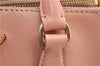 Authentic PRADA Saffiano Lux Leather 2Way Shoulder Hand Bag BN2316 Pink 7853F