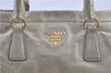 Authentic PRADA Vintage Leather Nappa 2Way Shoulder Hand Bag Light Green 7854F