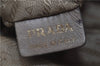 Authentic PRADA Vintage Leather Nappa 2Way Shoulder Hand Bag Light Green 7854F