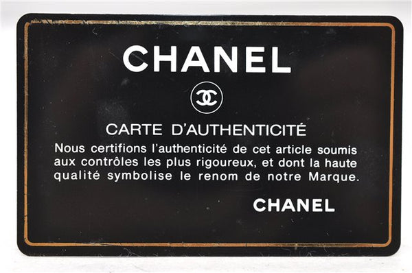 Authentic CHANEL Caviar Skin Vanity Cosmetic Bag Bordeaux Red 7855C