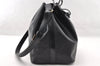 Authentic Louis Vuitton Epi Petit Noe Shoulder Drawstring Bag M59012 Black 7855I