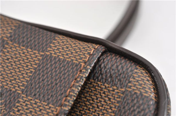 Authentic Louis Vuitton Damier Etui Okapi PM Camera Case Pouch N61738 LV 7856F