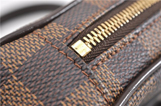 Authentic Louis Vuitton Damier Etui Okapi PM Camera Case Pouch N61738 LV 7856F