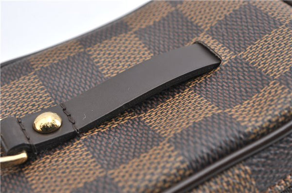 Authentic Louis Vuitton Damier Etui Okapi PM Camera Case Pouch N61738 LV 7856F