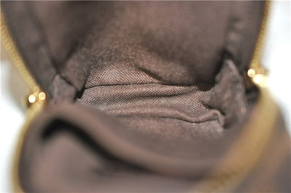 Authentic Louis Vuitton Damier Etui Okapi PM Camera Case Pouch N61738 LV 7856F