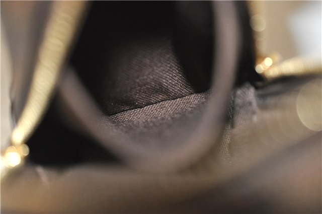 Authentic Louis Vuitton Damier Etui Okapi PM Camera Case Pouch N61738 LV 7856F