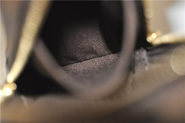 Authentic Louis Vuitton Damier Etui Okapi PM Camera Case Pouch N61738 LV 7856F